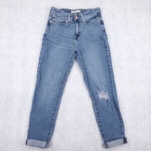 Levi Strauss Signature Boyfriend Jeans Wmns 8/W29 Distressed Slim